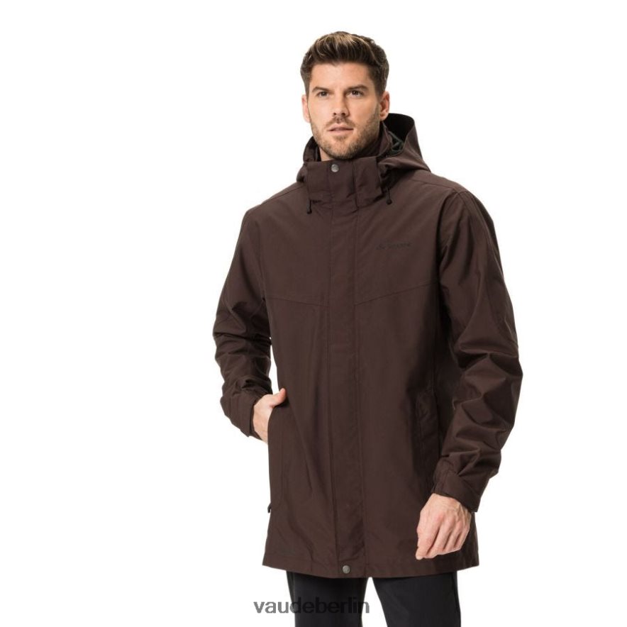 VAUDE Idris III 3-in-1-Parka Pekannussbraun Kleidung HLT4481276