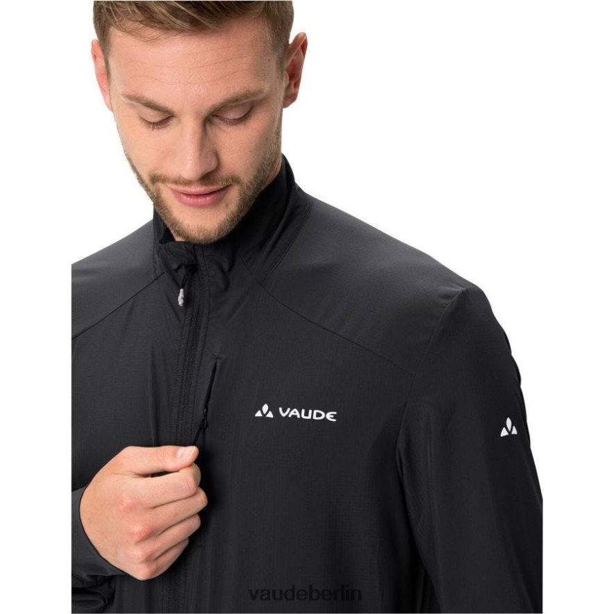 VAUDE Kuro Air Radsport-Windjacke Schwarz Kleidung HLT4481346