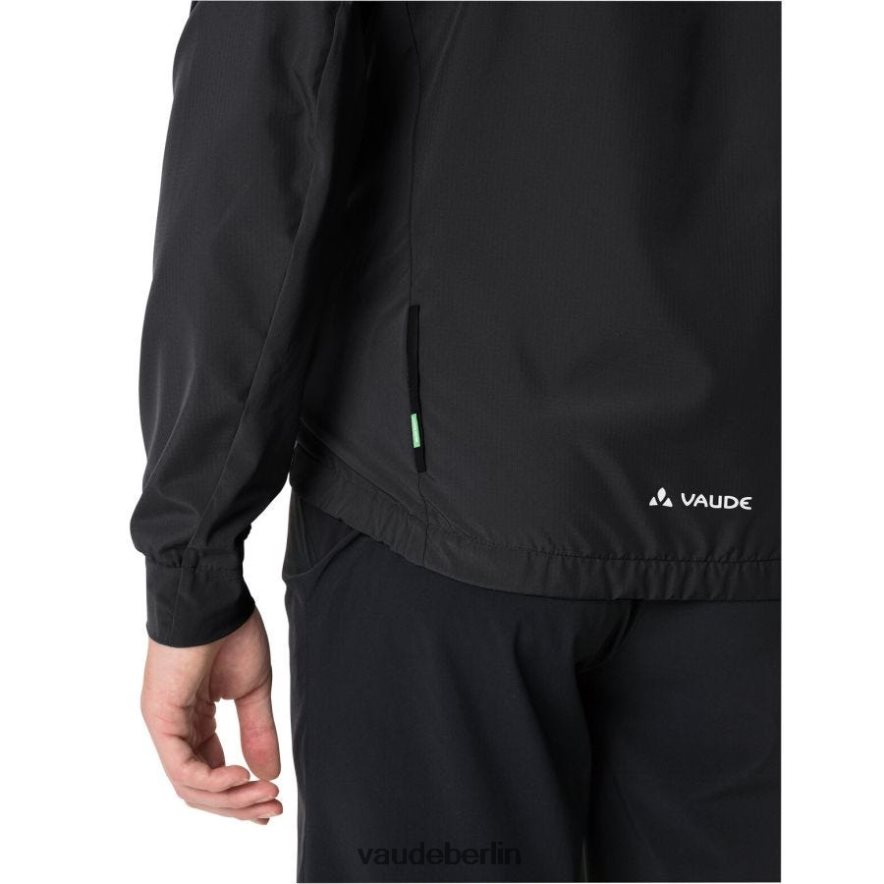 VAUDE Kuro Air Radsport-Windjacke Schwarz Kleidung HLT4481346