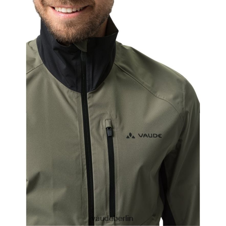 VAUDE Kuro Fahrrad-Regenjacke Schwarz Kleidung HLT4481220