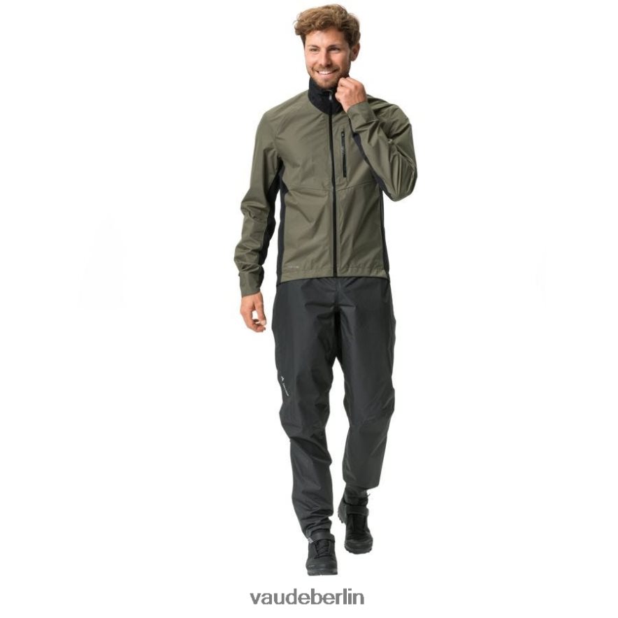 VAUDE Kuro Fahrrad-Regenjacke Schwarz Kleidung HLT4481220