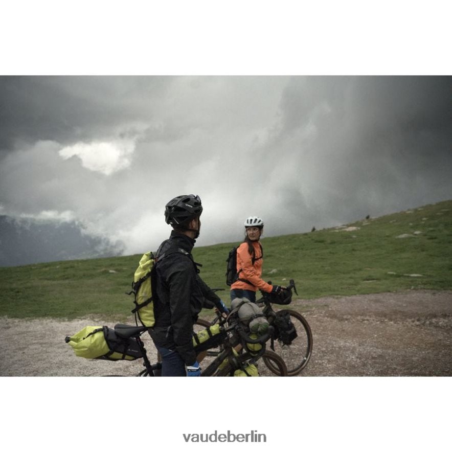 VAUDE Kuro Fahrrad-Regenjacke Schwarz Kleidung HLT4481220