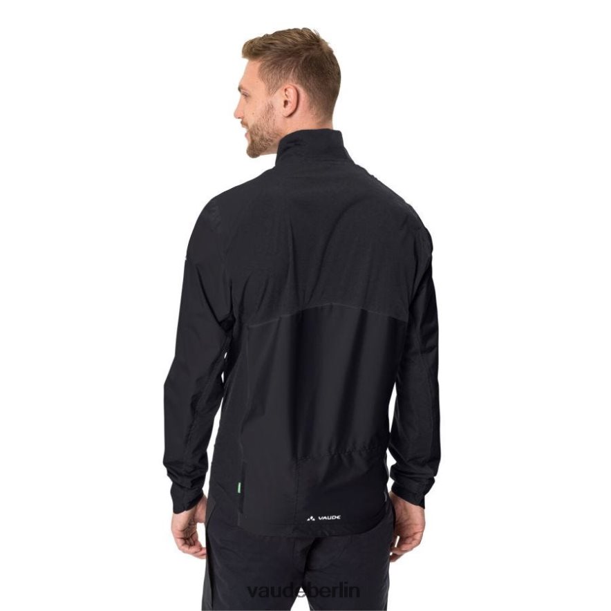VAUDE Kuro Fahrrad-Regenjacke Schwarz Kleidung HLT4481222