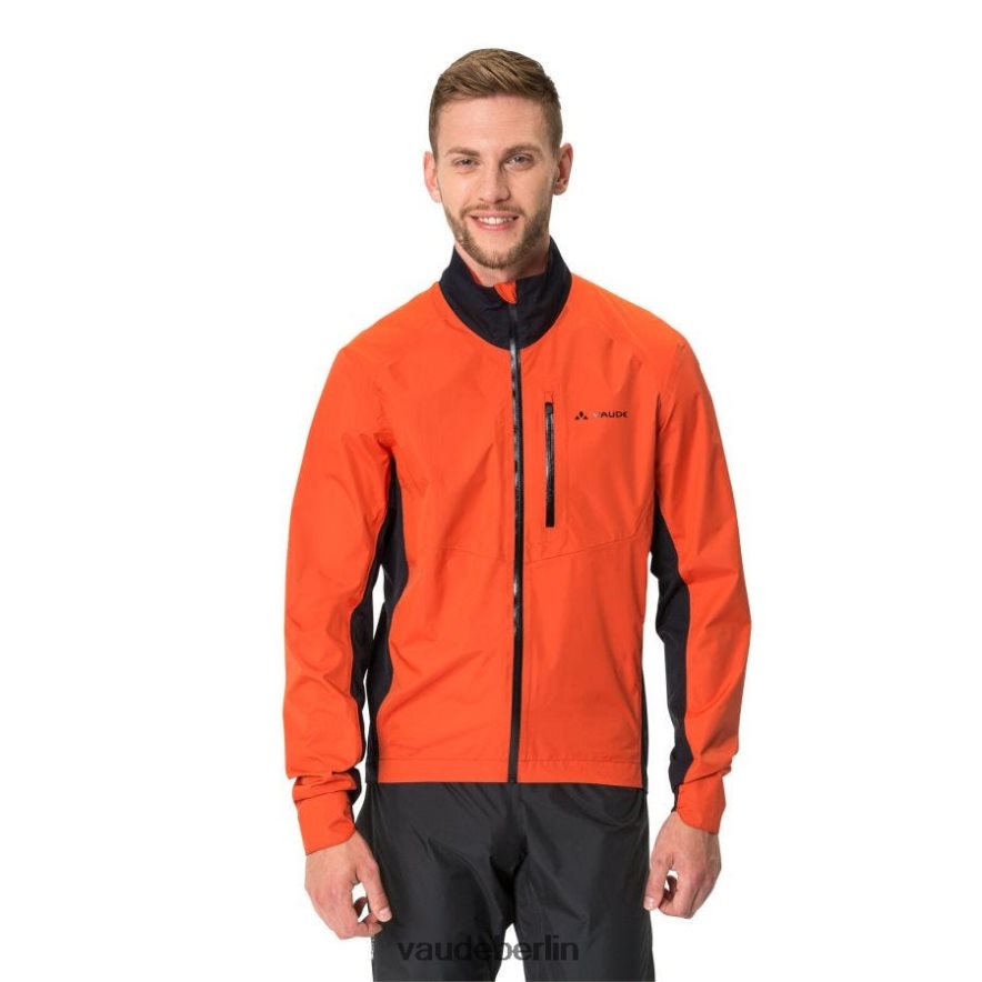 VAUDE Kuro Fahrrad-Regenjacke leuchtend rot Kleidung HLT4481221
