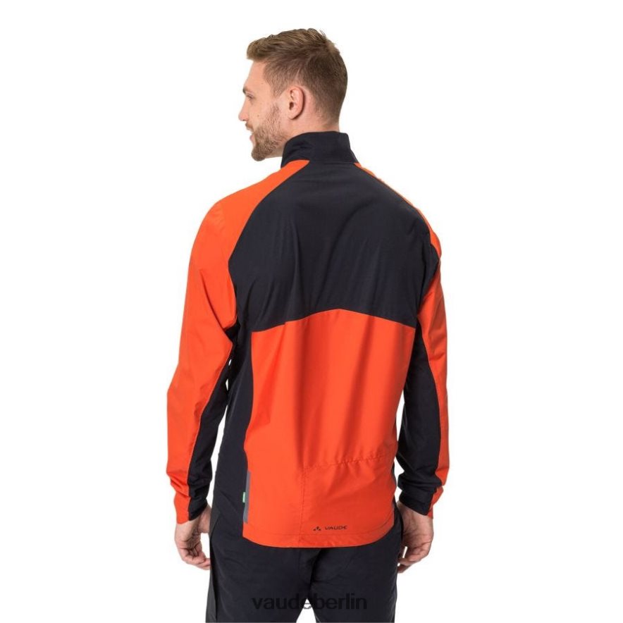 VAUDE Kuro Fahrrad-Regenjacke leuchtend rot Kleidung HLT4481221