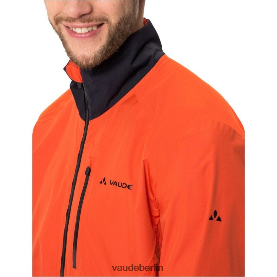 VAUDE Kuro Fahrrad-Regenjacke leuchtend rot Kleidung HLT4481221