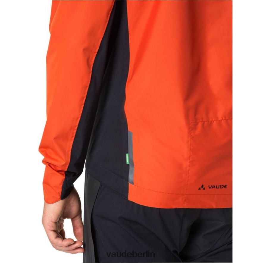 VAUDE Kuro Fahrrad-Regenjacke leuchtend rot Kleidung HLT4481221