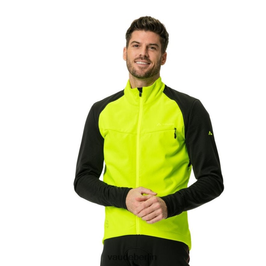 VAUDE Kuro Zip-Off-Softshell-Radjacke Neon Gelb Kleidung HLT4481487