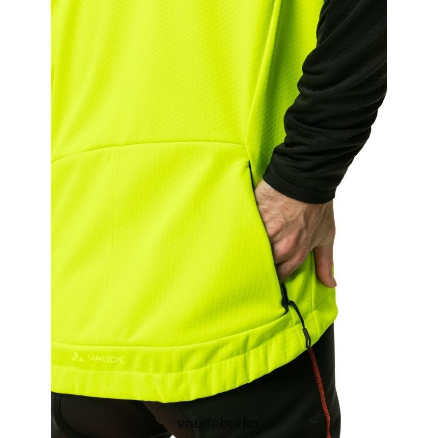VAUDE Kuro Zip-Off-Softshell-Radjacke Neon Gelb Kleidung HLT4481487