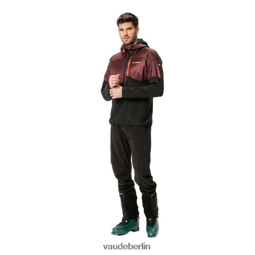 VAUDE Larice isolierende Jacke mit halbem Reißverschluss dunkle Eiche Kleidung HLT4481529