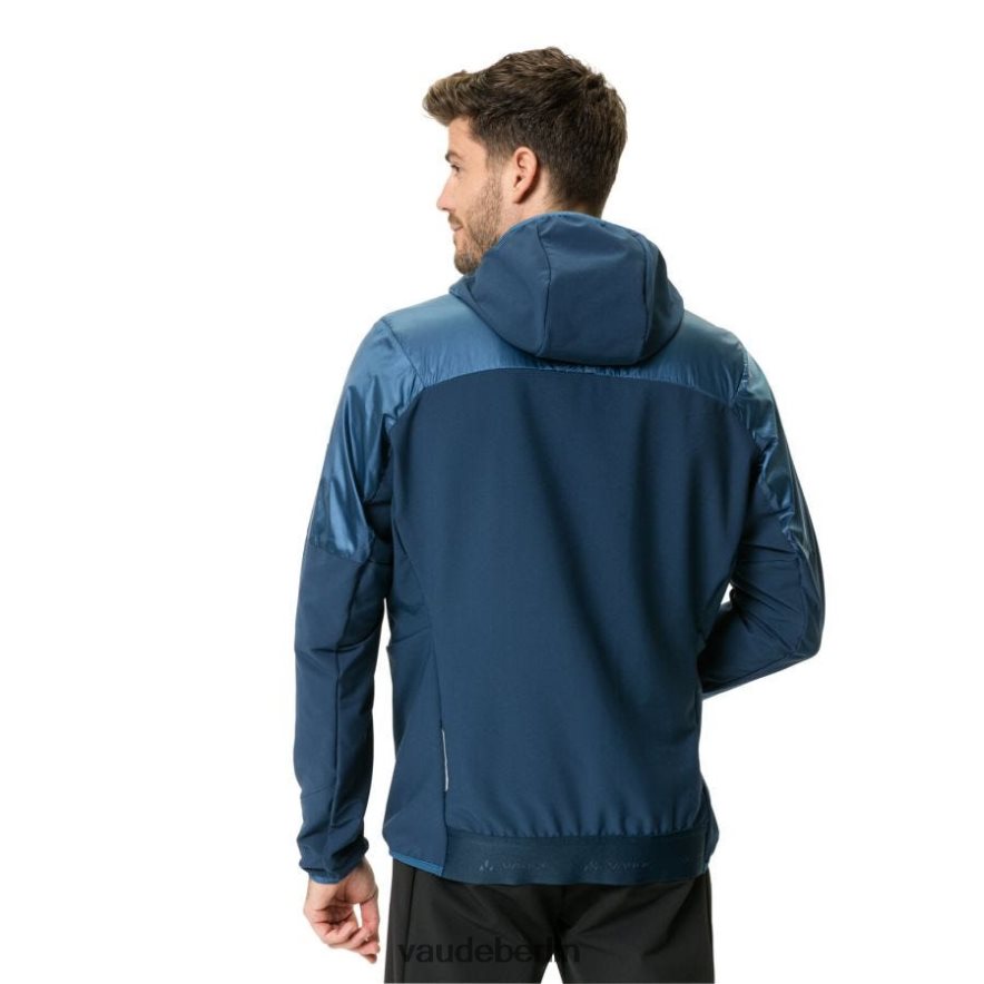 VAUDE Larice isolierende Jacke mit halbem Reißverschluss dunkles Meer Kleidung HLT4481527