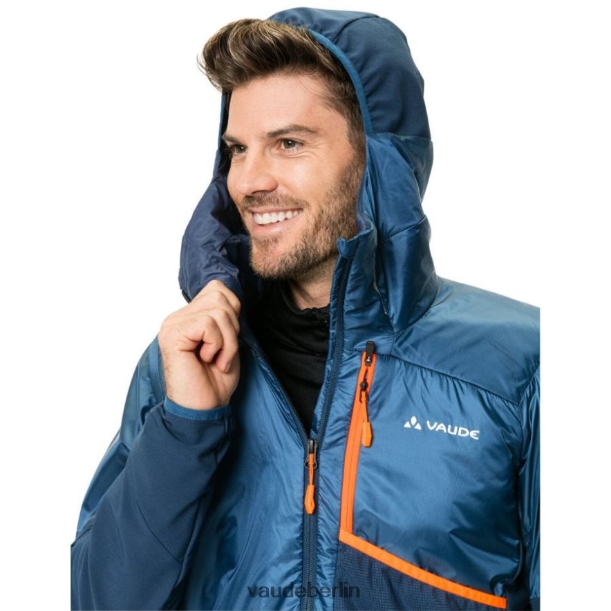VAUDE Larice isolierende Jacke mit halbem Reißverschluss dunkles Meer Kleidung HLT4481527