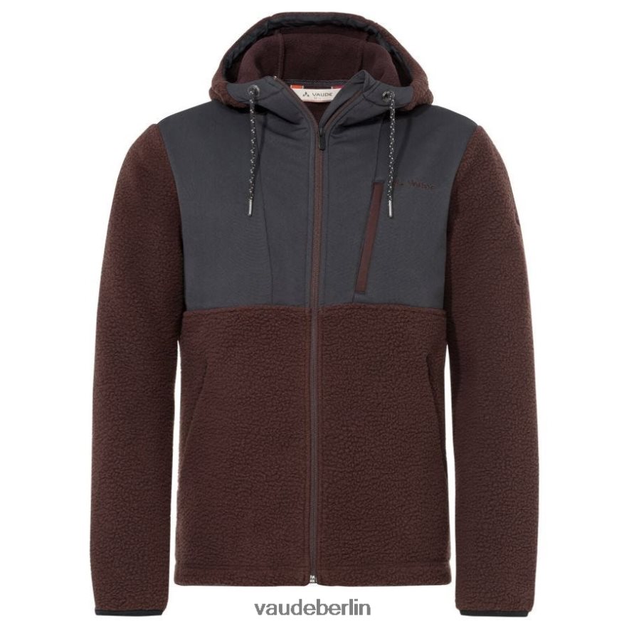 VAUDE Manukau II Fleecejacke mit Kapuze Schwarz Kleidung HLT4481501