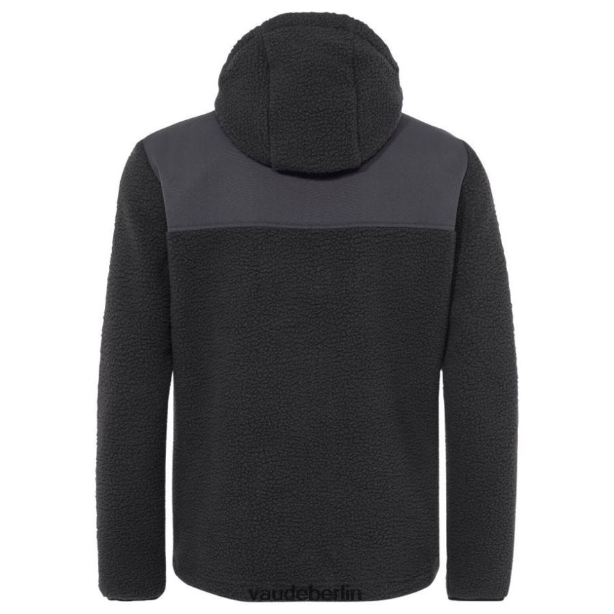 VAUDE Manukau II Fleecejacke mit Kapuze Schwarz Kleidung HLT4481503