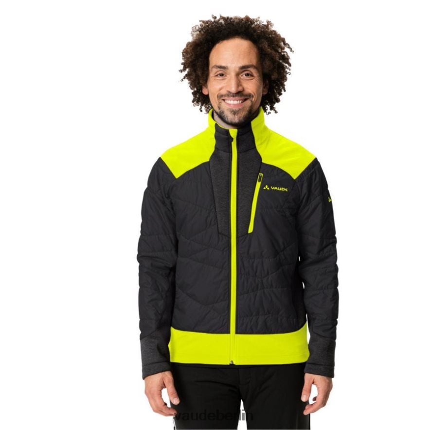 VAUDE Minaki III Thermo-Radjacke Schwarz Gelb Kleidung HLT4481361