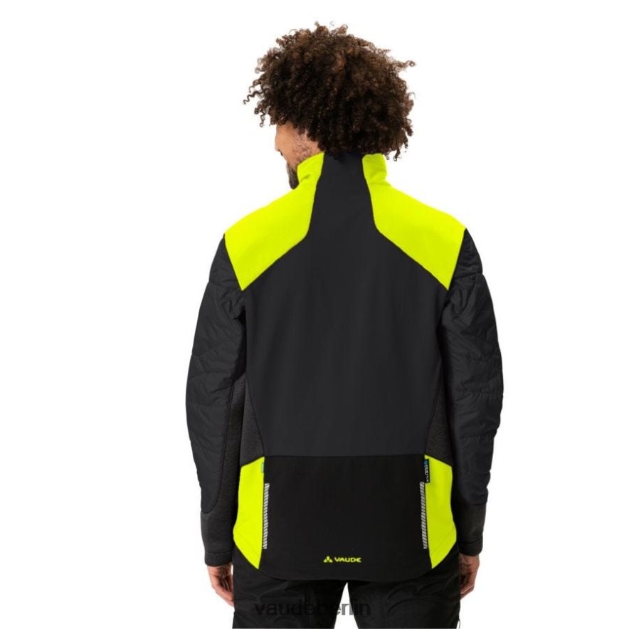 VAUDE Minaki III Thermo-Radjacke Schwarz Gelb Kleidung HLT4481361
