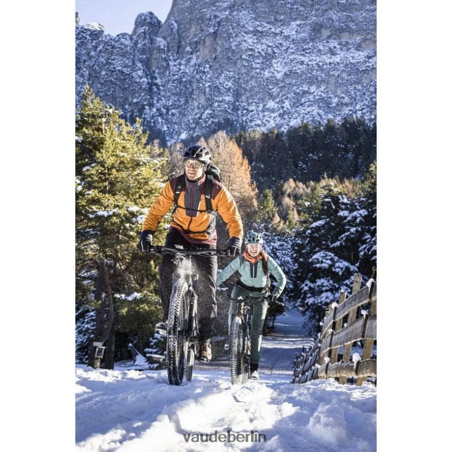 VAUDE Minaki III Thermo-Radjacke Schwarz Gelb Kleidung HLT4481361