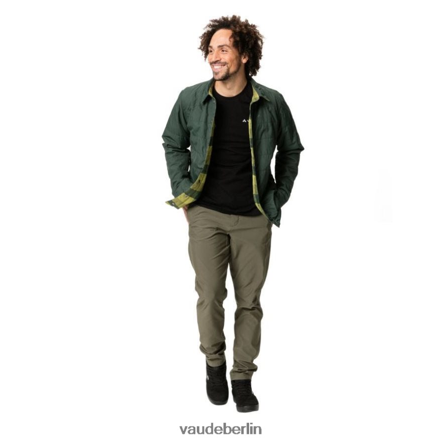 VAUDE Mineo wattierte Wendejacke dunkler Wald Kleidung HLT4482014
