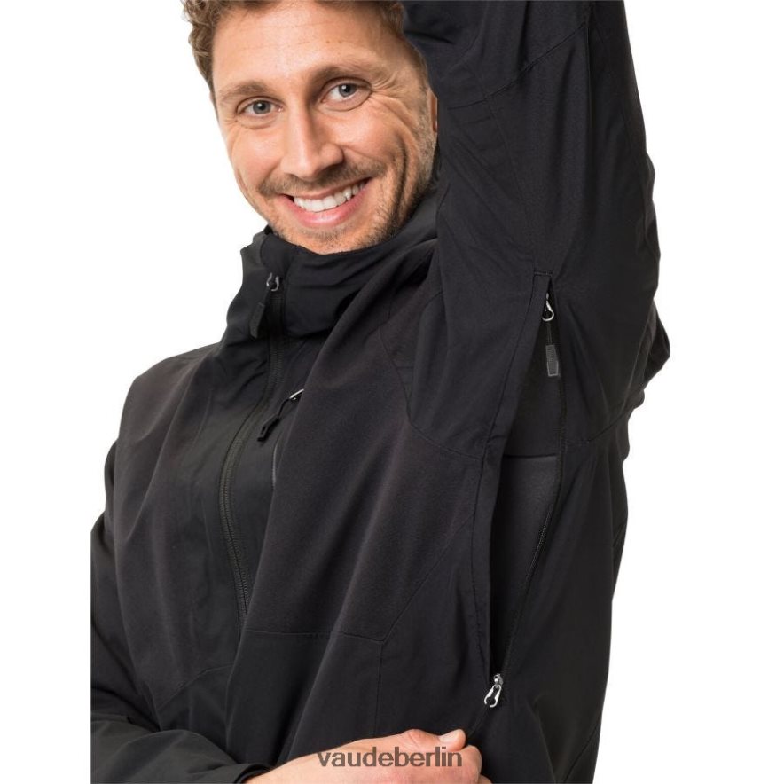 VAUDE Miskanti II 3-in-1 Outdoor-Jacke Schwarz Kleidung HLT4481318