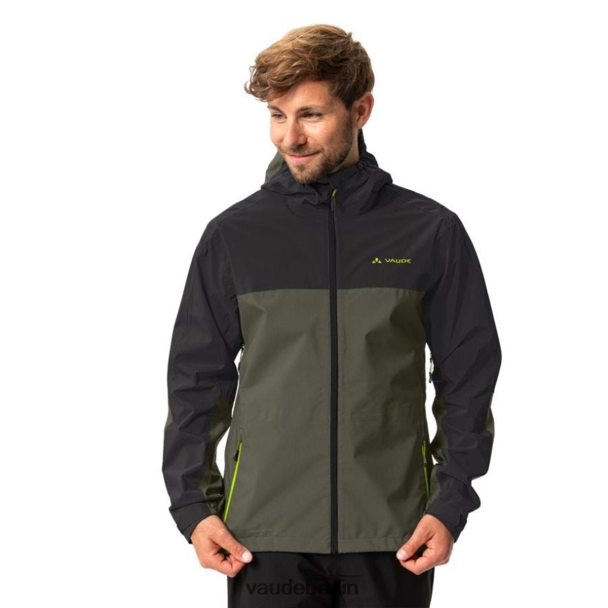 VAUDE Moab Regenjacke khaki Kleidung HLT4481195