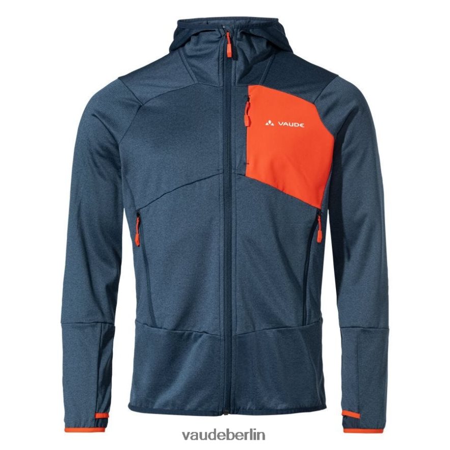 VAUDE Monviso Fleece-Kapuzenjacke dunkles Meer Kleidung HLT4481375