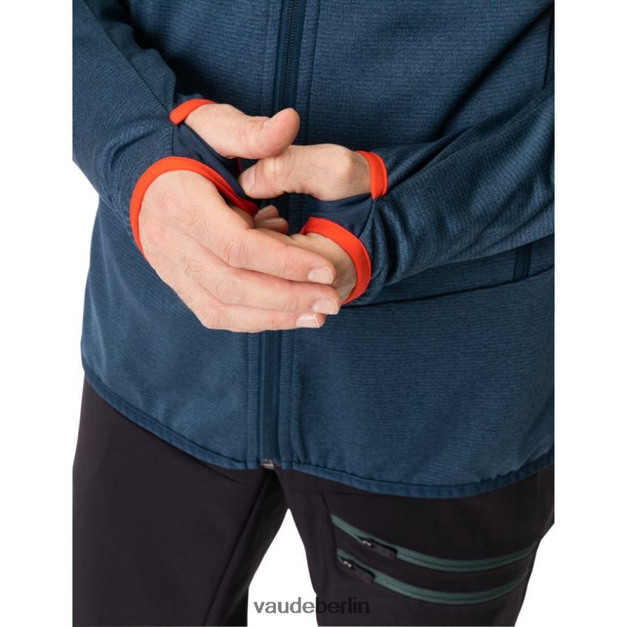 VAUDE Monviso Fleece-Kapuzenjacke dunkles Meer Kleidung HLT4481375