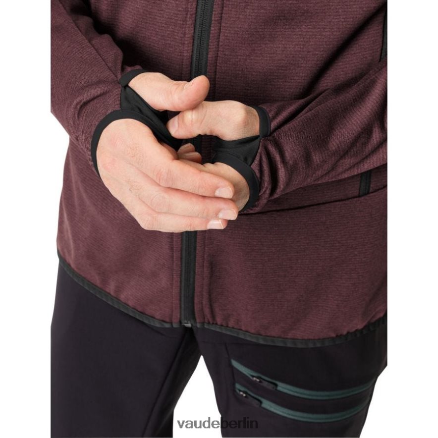 VAUDE Monviso Fleece-Kapuzenjacke staubiger Wald Kleidung HLT4481372