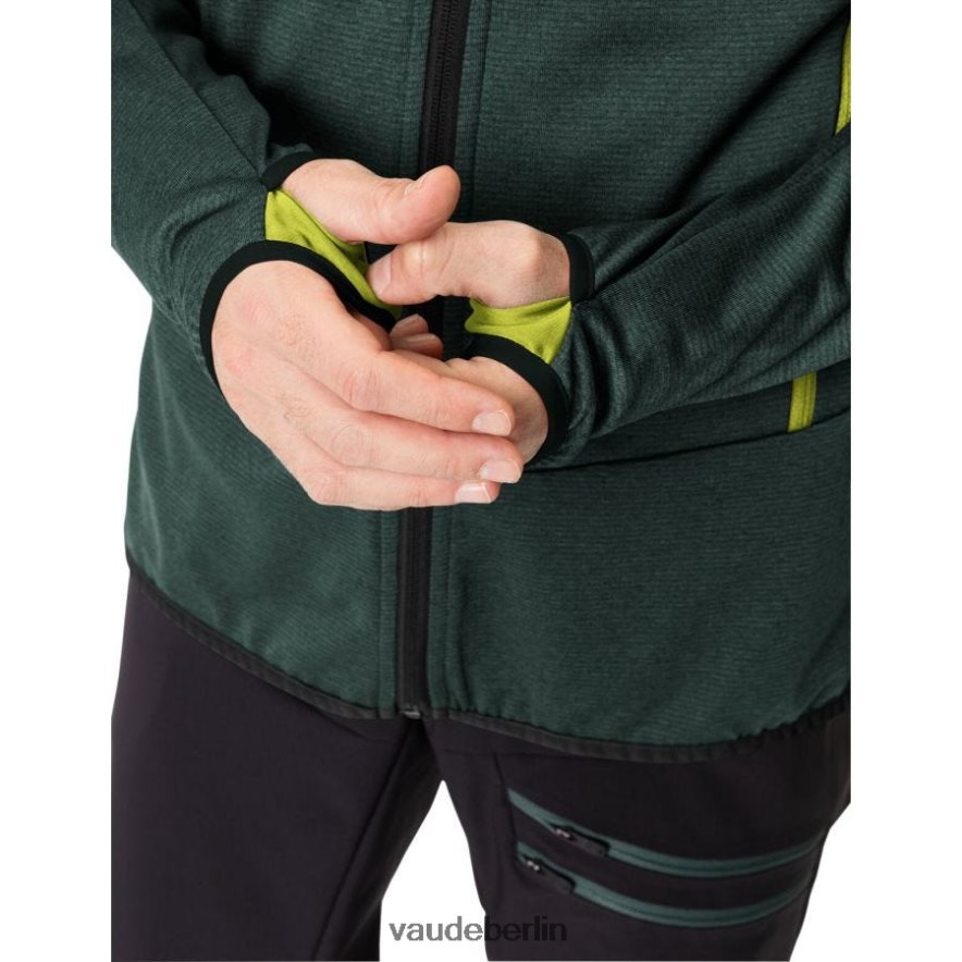 VAUDE Monviso Fleece-Kapuzenjacke staubiger Wald Kleidung HLT4481373