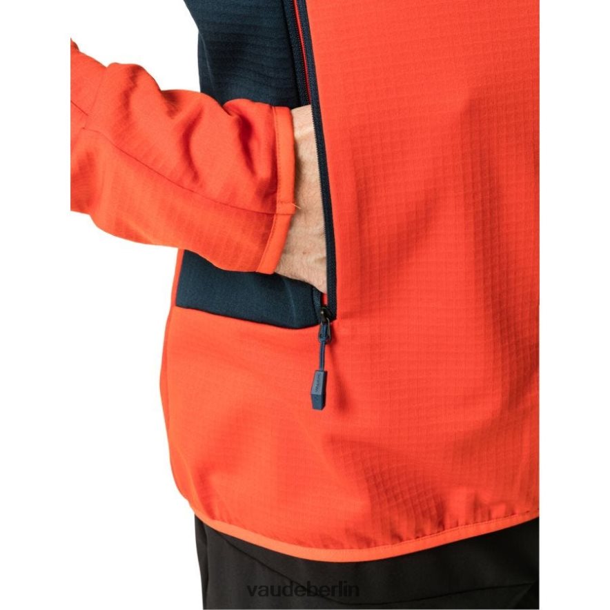 VAUDE Monviso Fleecejacke leuchtend rot Kleidung HLT4481208