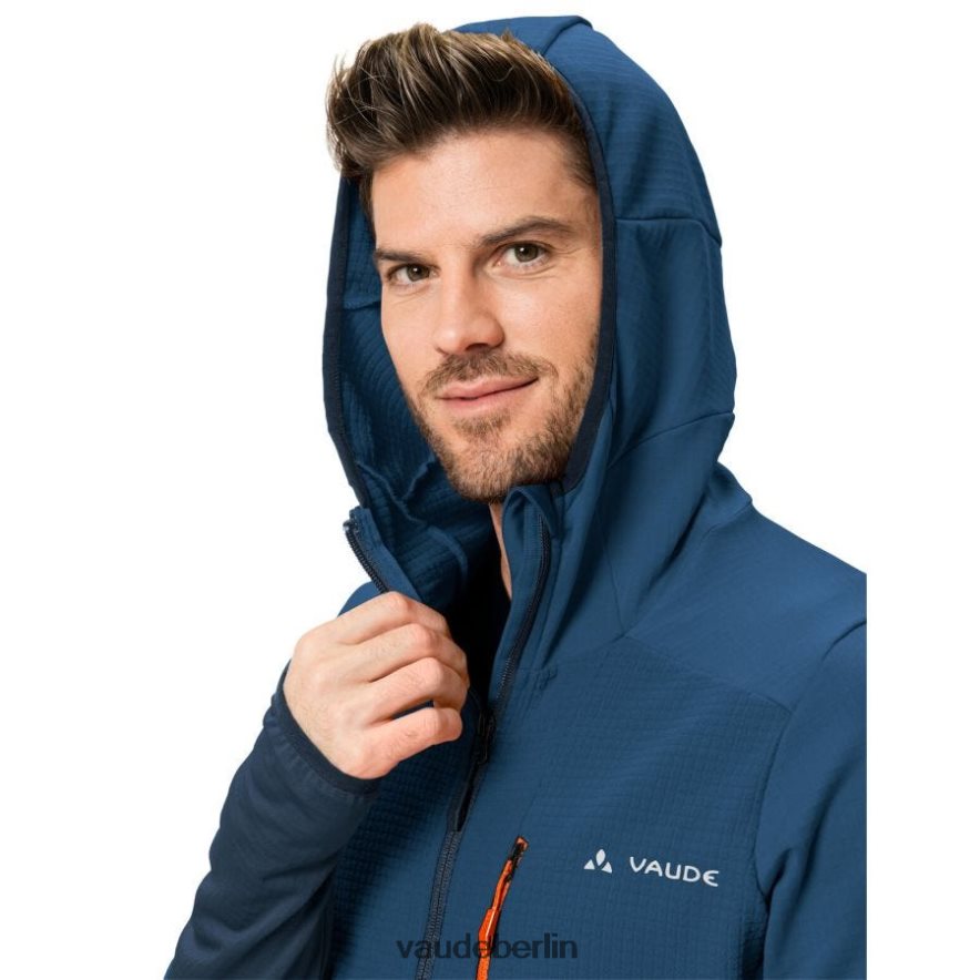 VAUDE Monviso Grid-Fleecejacke Schwarz Kleidung HLT4481537