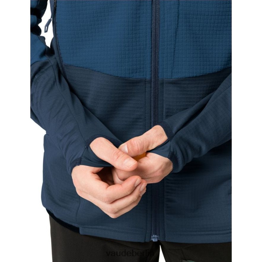 VAUDE Monviso Grid-Fleecejacke Schwarz Kleidung HLT4481537