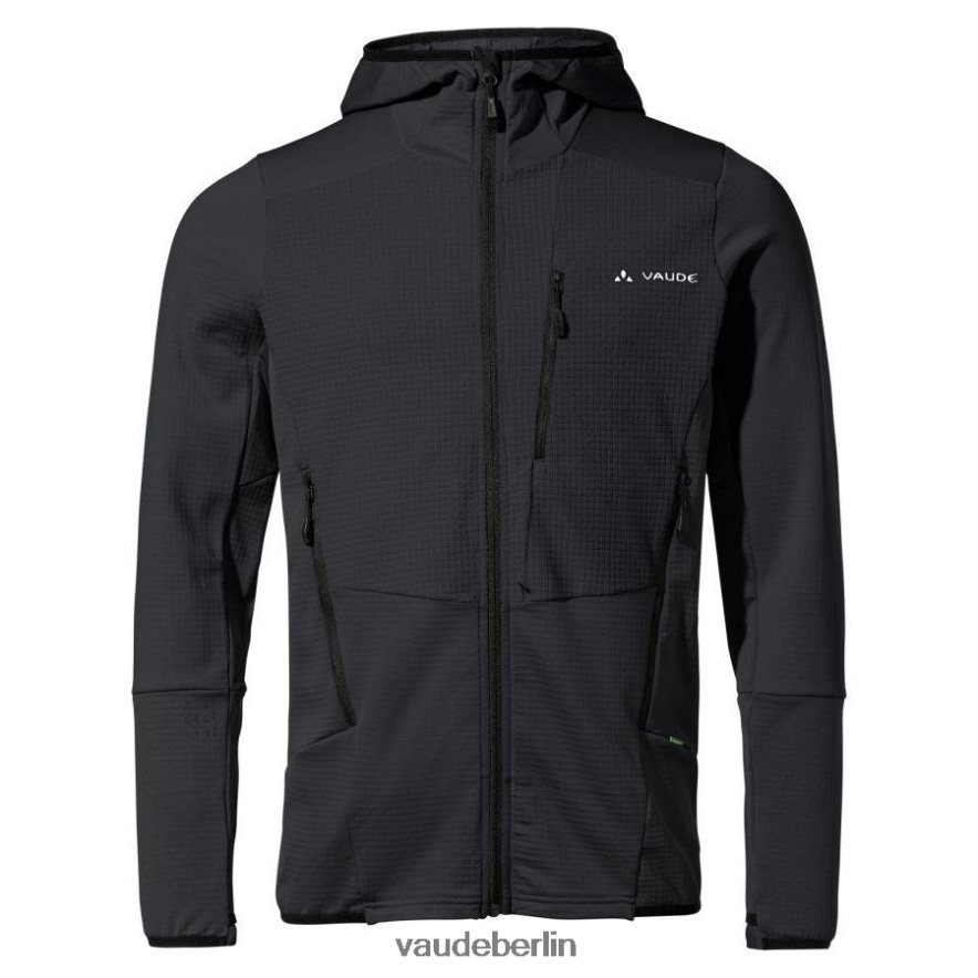 VAUDE Monviso Grid-Fleecejacke Schwarz Kleidung HLT4481538