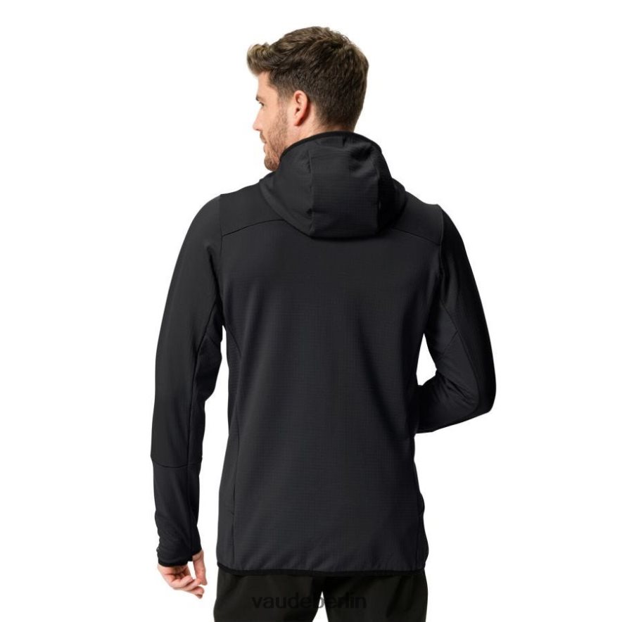 VAUDE Monviso Grid-Fleecejacke Schwarz Kleidung HLT4481538
