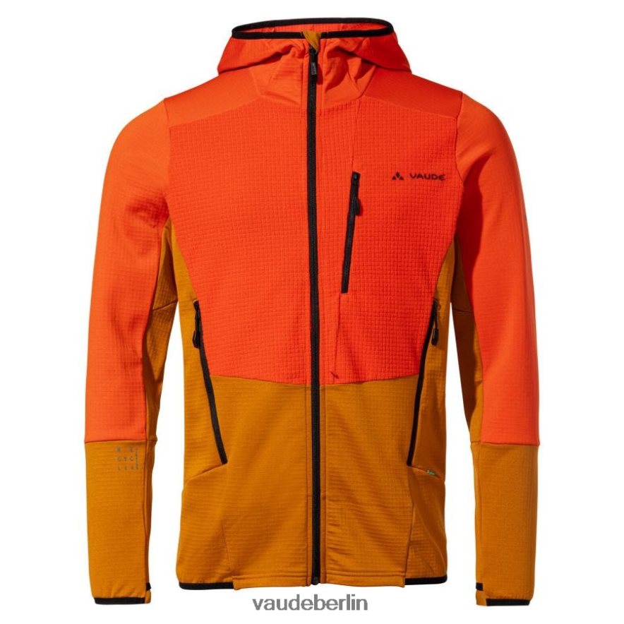 VAUDE Monviso Grid-Fleecejacke leuchtend rot Kleidung HLT4481539