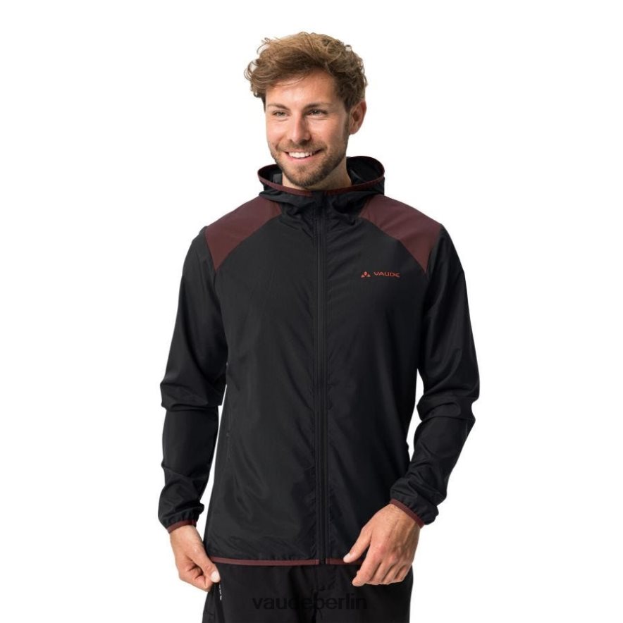 VAUDE Qimsa Air Radsport-Windjacke Schwarz Kleidung HLT4481246