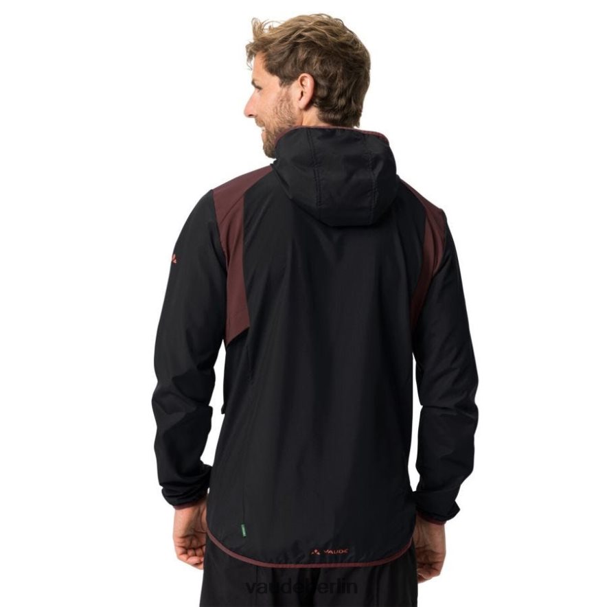 VAUDE Qimsa Air Radsport-Windjacke Schwarz Kleidung HLT4481246