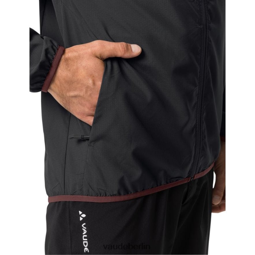 VAUDE Qimsa Air Radsport-Windjacke Schwarz Kleidung HLT4481246