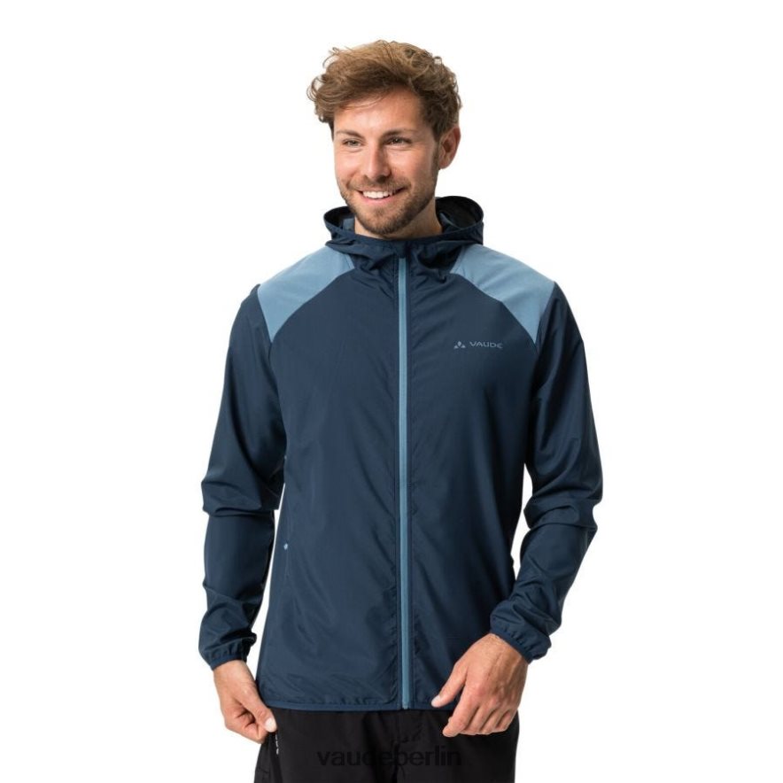 VAUDE Qimsa Air Radsport-Windjacke dunkles Meer Kleidung HLT4481245