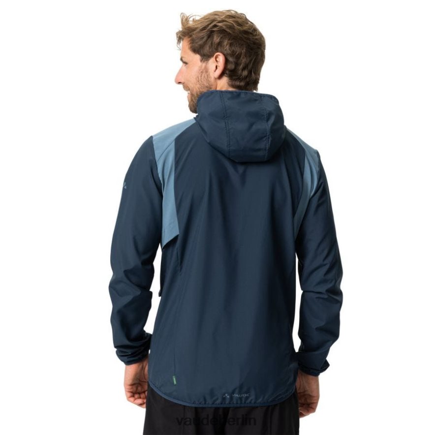 VAUDE Qimsa Air Radsport-Windjacke dunkles Meer Kleidung HLT4481245
