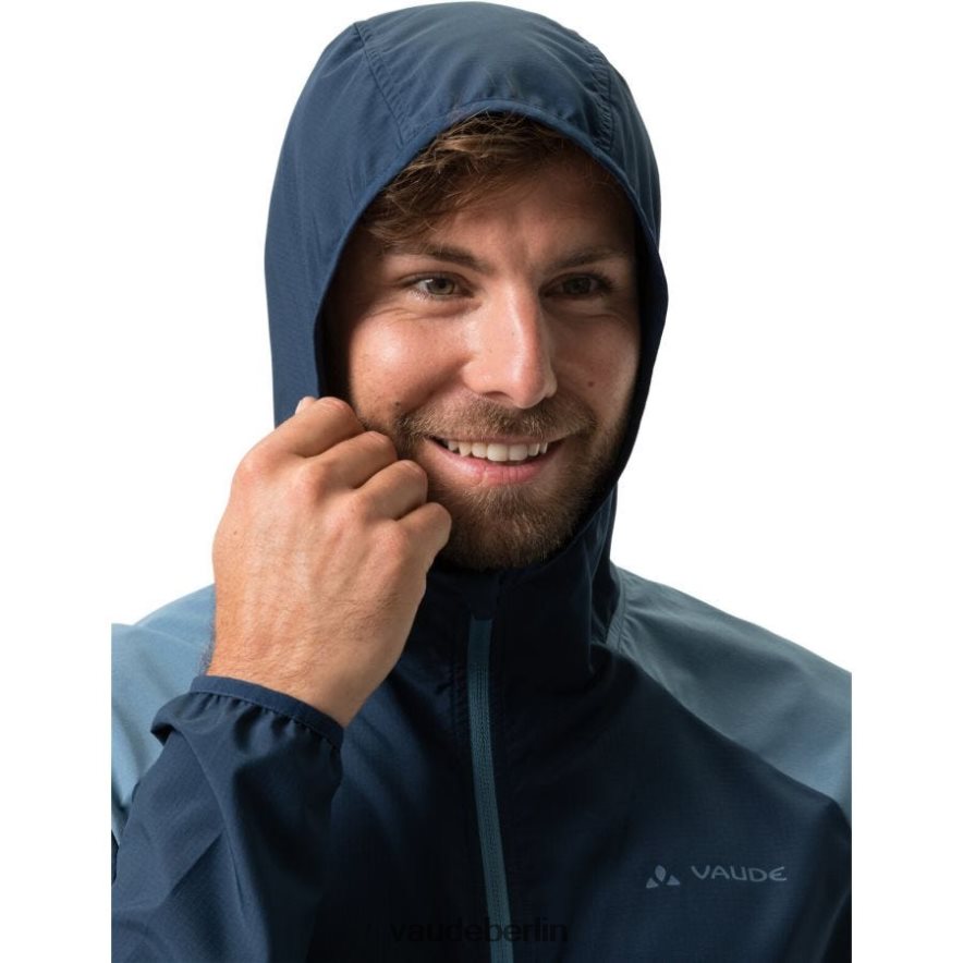 VAUDE Qimsa Air Radsport-Windjacke dunkles Meer Kleidung HLT4481245