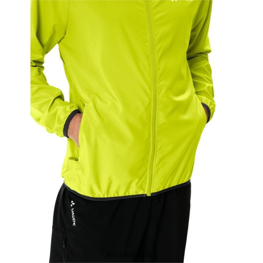 VAUDE Qimsa Air Radsport-Windjacke hellgrün Kleidung HLT4481244