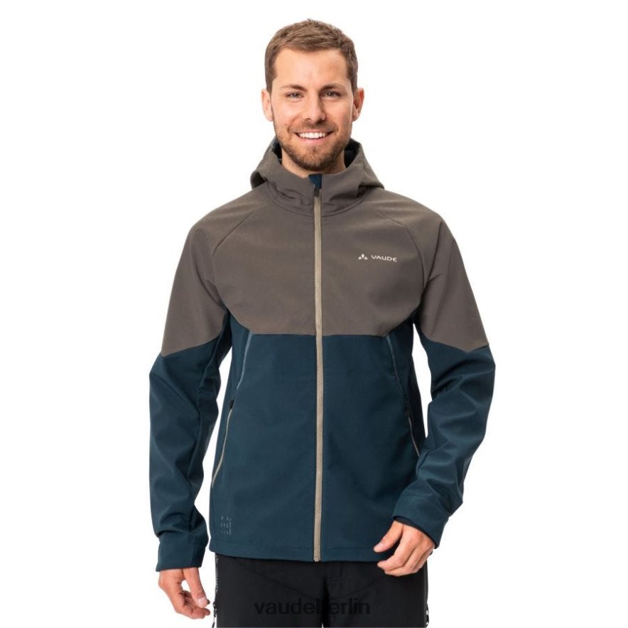 VAUDE Qimsa Softshell-Radjacke Kokosnuss/dunkles Meer Kleidung HLT4481392