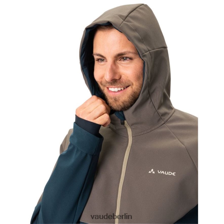 VAUDE Qimsa Softshell-Radjacke Kokosnuss/dunkles Meer Kleidung HLT4481392