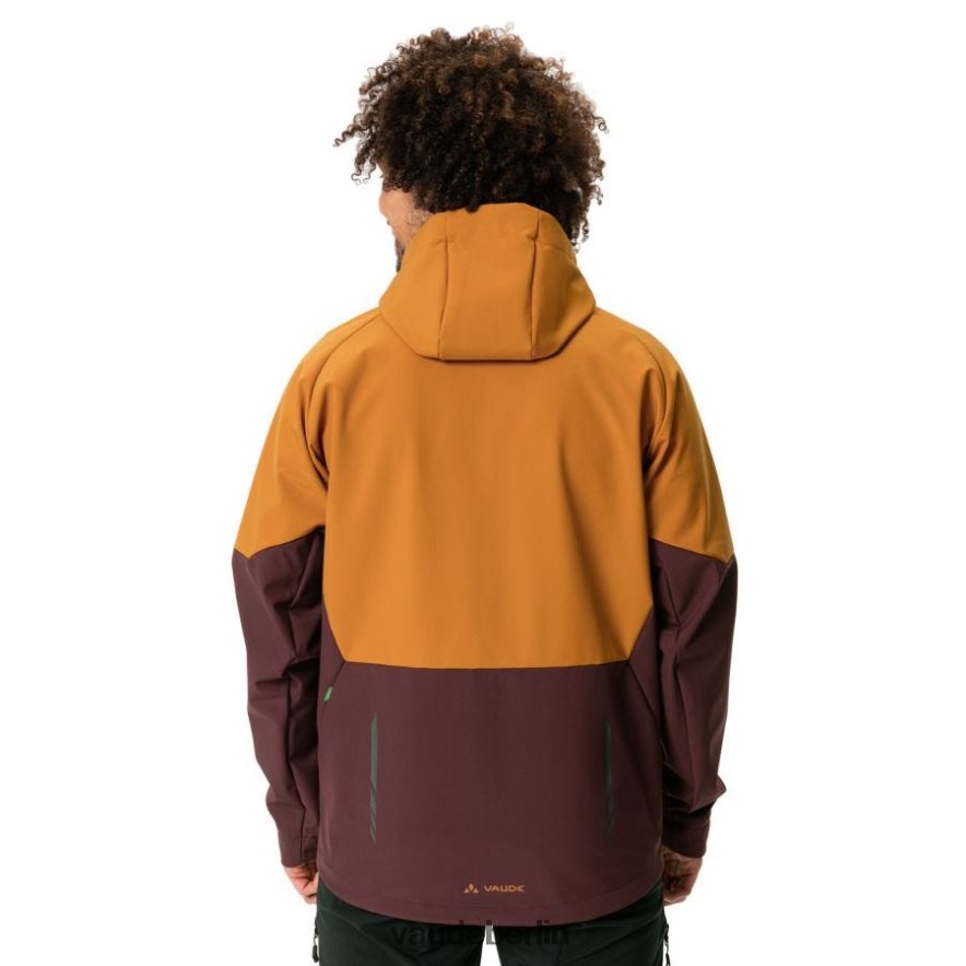 VAUDE Qimsa Softshell-Radjacke schlickbraun Kleidung HLT4481393