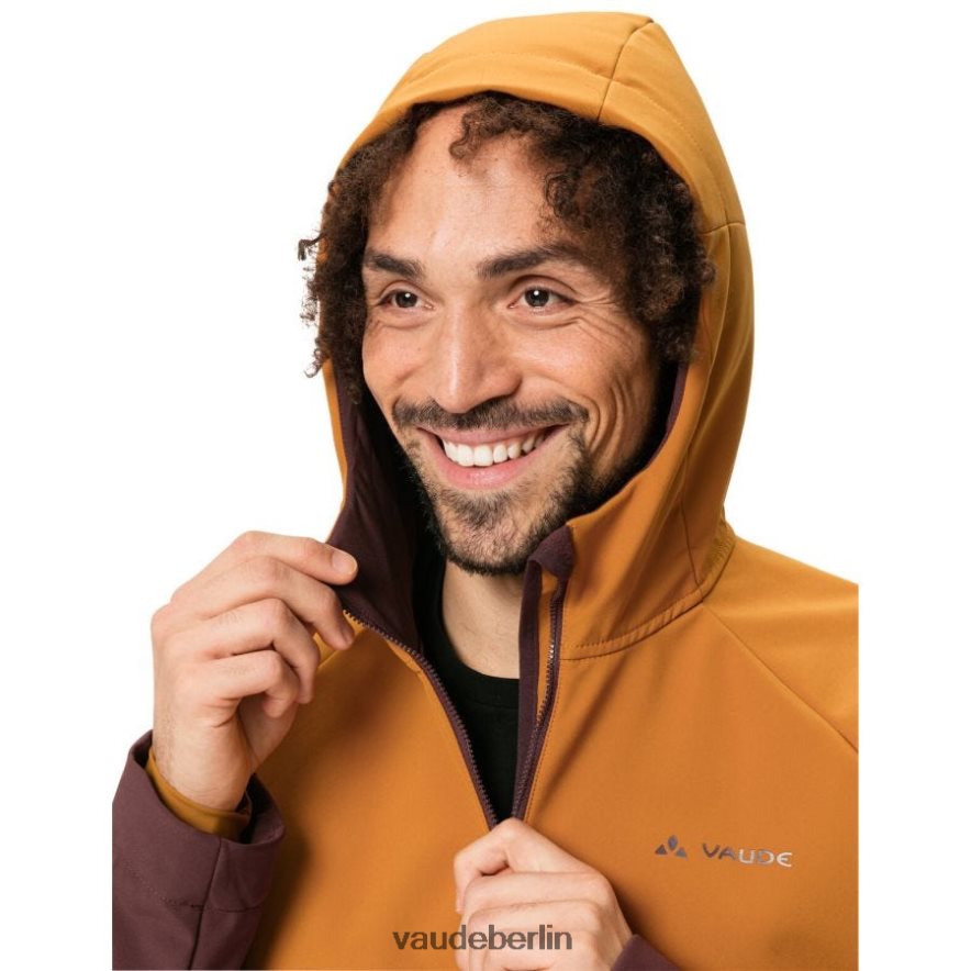 VAUDE Qimsa Softshell-Radjacke schlickbraun Kleidung HLT4481393