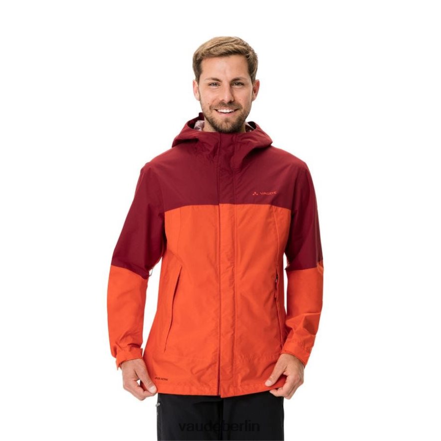 VAUDE Regenjacke „Lierne II“. leuchtend rot Kleidung HLT4481369