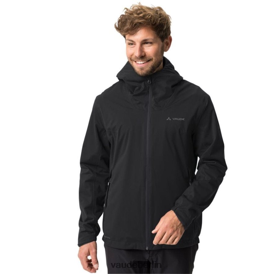 VAUDE Regenjacke für Radfahrer Schwarz Kleidung HLT4481291