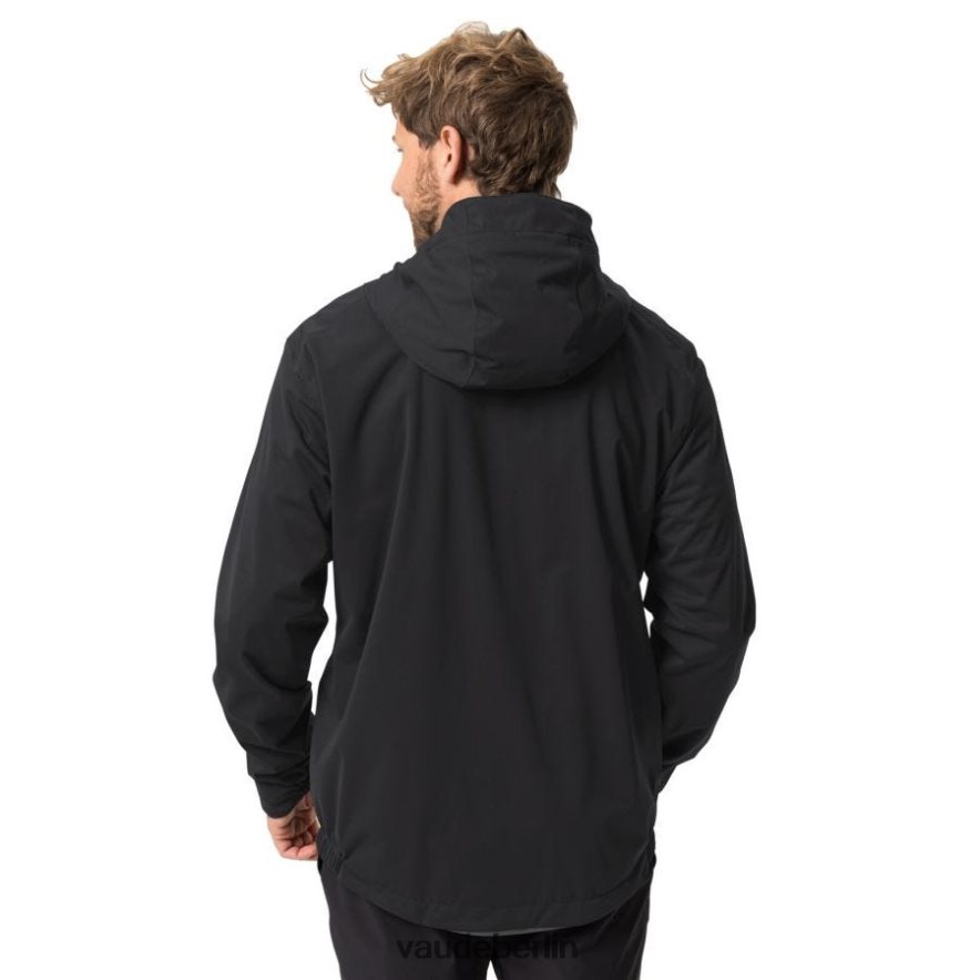 VAUDE Regenjacke für Radfahrer Schwarz Kleidung HLT4481291