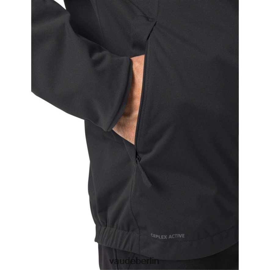 VAUDE Regenjacke für Radfahrer Schwarz Kleidung HLT4481291