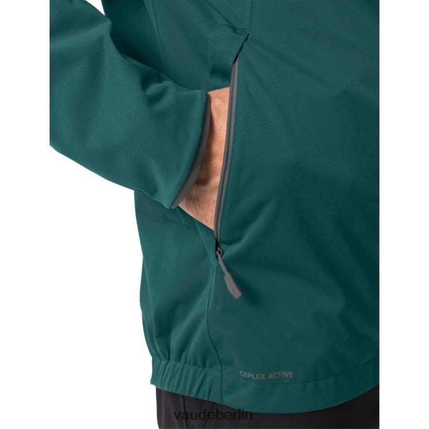VAUDE Regenjacke für Radfahrer Stockentengrün Kleidung HLT4481288
